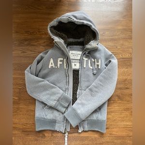 Abercrombie and Fitch sherpa lined sweater